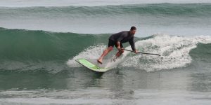 SUP surf lesson SUP surf lesson