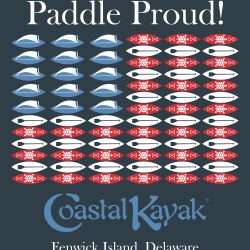 Coastal Kayak Flag T Shirt 2015 July 13 PROOF 2