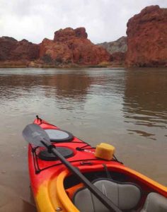 A beautiful paddle on the Colorado River