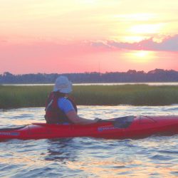 sunset single kayak