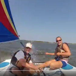 katie sailing video screen shot