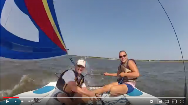 katie sailing video screen shot