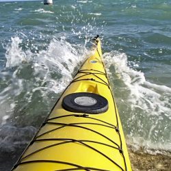 kayak launching