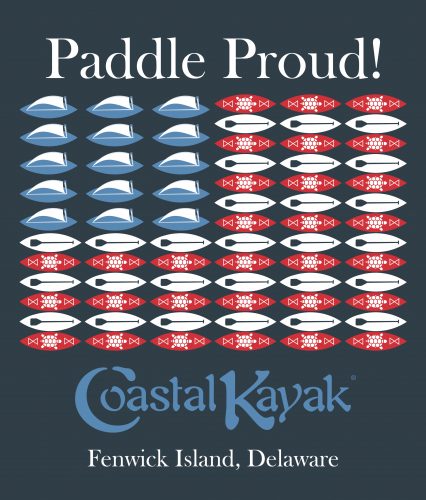Coastal Kayak Flag T Shirt 2015 July 13 PROOF 2